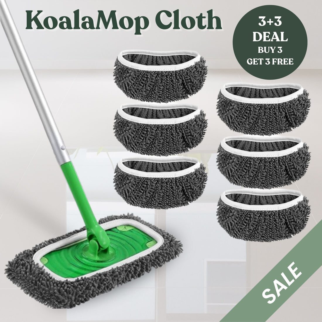 Mop Cloth – Washable & Reusable Mop Pads for Effortless Cleaning
