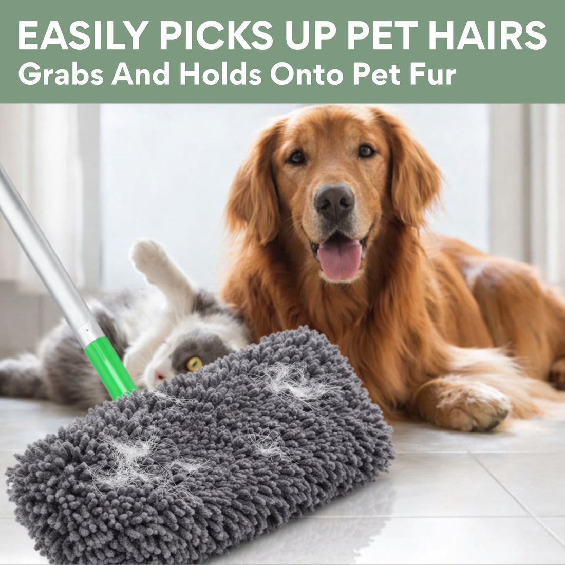 Mop Cloth – Washable & Reusable Mop Pads for Effortless Cleaning