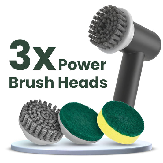 Power Brush 3x Replacement Heads