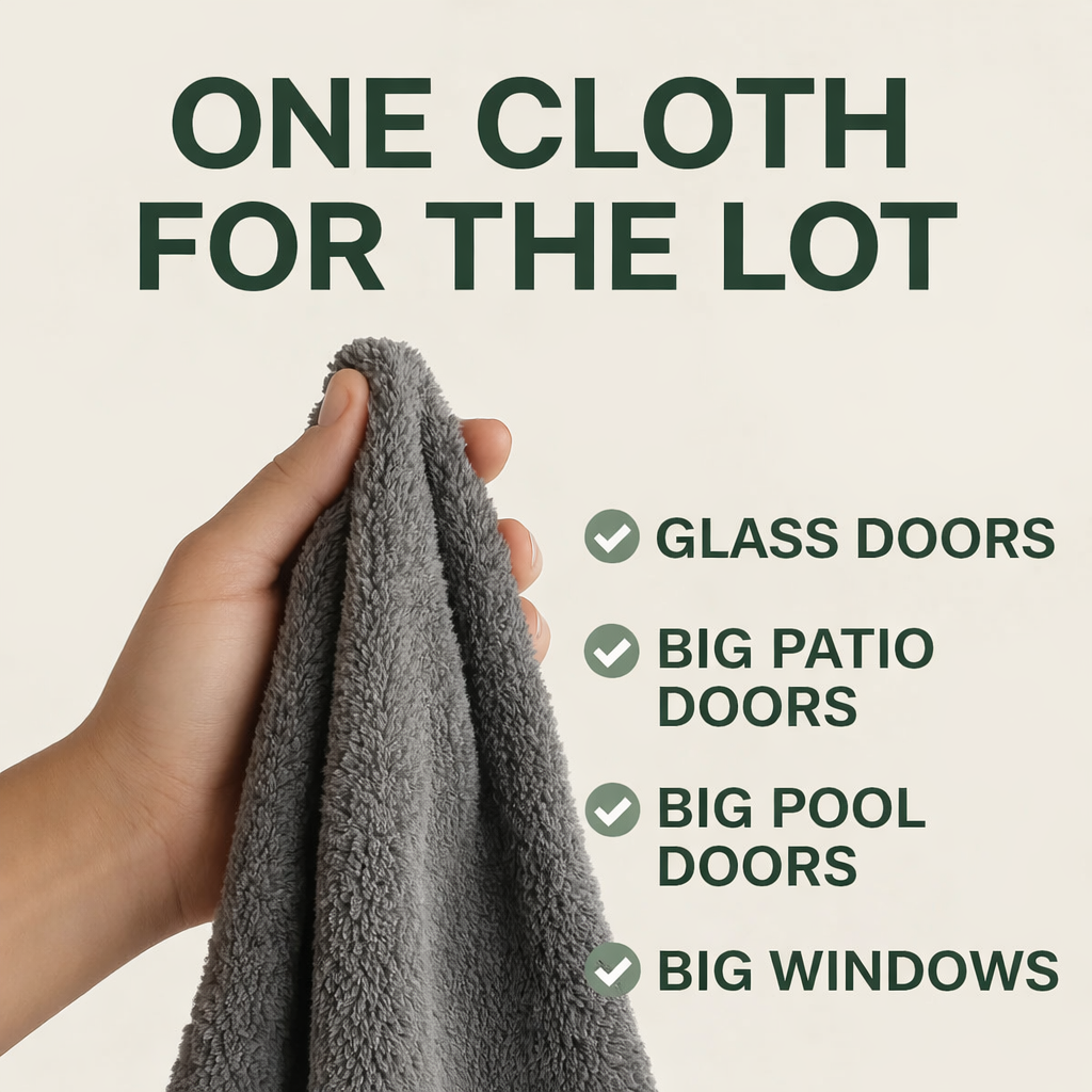 XXL — Canada's Window & Glass Door Cleaning Cloth (60×40 cm)